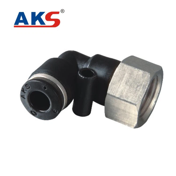 מחבר פנאומטי למרפק נקבה Bspt