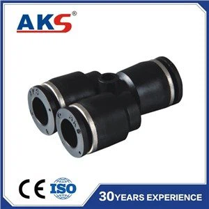 Union Y התאמת אינץ 'בגודל מחבר פנאומטי לצינורות